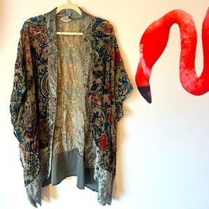 MYSTREE Velvet Kimono. Oversized fit. One Size